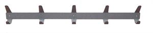 5 hook coat rack